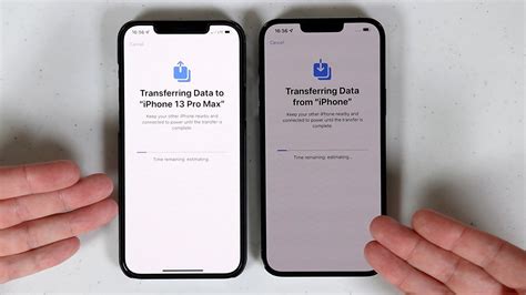 How Long Does It Take to Transfer iPhone to iPhone 13?